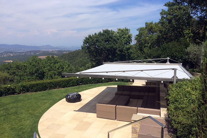 Protection solaire sur-mesure Saint-Tropez — réalisation 5
